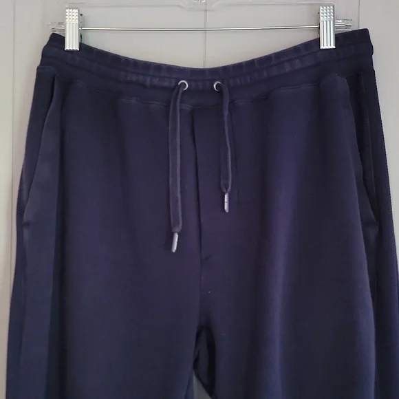 Vintage Polo Ralph Lauren Men's Jogger Pants Large Blue Activewear - Picture 3 of 9